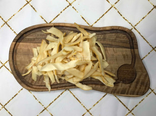 Кальмар стружка по-шанхайски: Кальмар полукольца