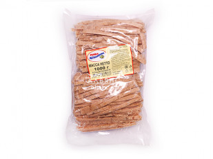 Гренки черные со вкусом чеснока: Треска соломка