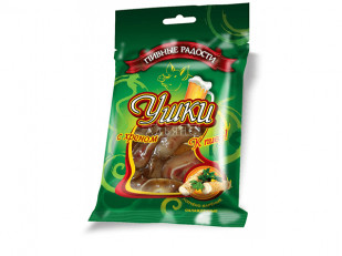 Бастони Колбаски сыровяленые острые: Уши свиные с хреном 