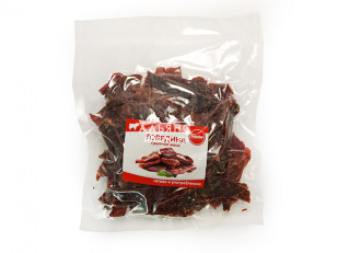 Щука вяленая: Говядина вяленая (строганина)