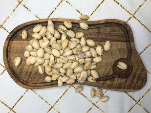 Треска соломка: Фисташка натуральная жар/сол