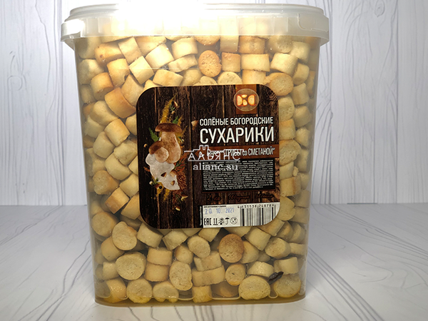 Сухарики с грибами и сметаной в Хотьково