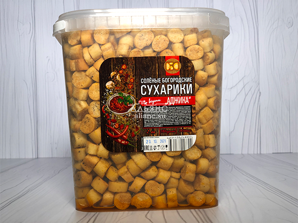 Сухарики с аджикой в Хотьково
