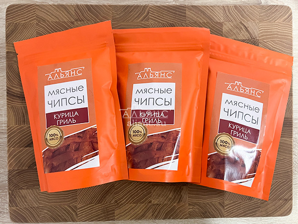Мясо (АЛЬЯНС) вяленое курица "Гриль" 50 гр. в Хотьково