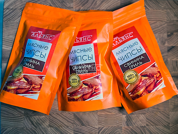 Мясо (АЛЬЯНС) вяленое свинина "Гриль" 50 гр. в Хотьково