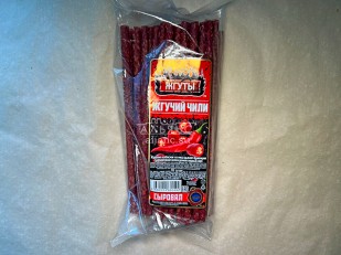 КВАНТОРГ Ушки Восточные с соусом терьяки 150гр/уп: Кнуты Жгучий Чили  (500 гр.)