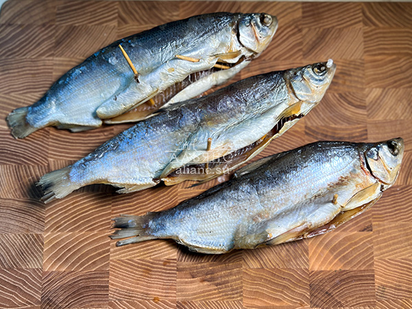 Пелядь вяленая крупная потрошеная в Хотьково