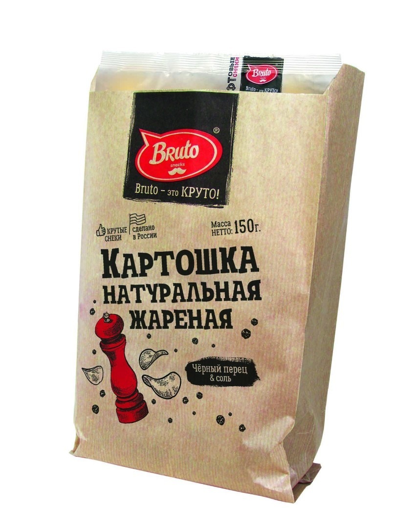 Картофель «Бруто» черный перец 70 гр. в Хотьково
