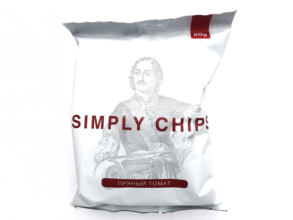 Картофельные чипсы "Simple chips" Пряный томат 80 гр. в Хотьково