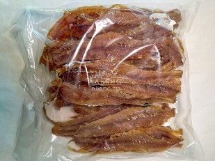 Чипсы: Минтай солёно-сушёный (рваный)